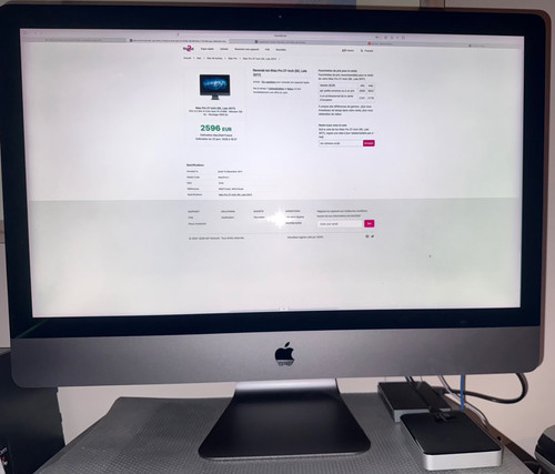 Imac pro 2017 comme neuf - 27",